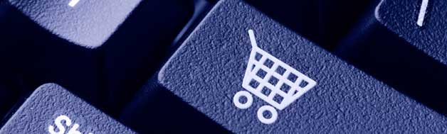 Keyboard with Shopping Cart Key